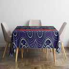 ANZAC Day Melbourne Storm Tablecloth Military Memorial Aboriginal Indigenous Art