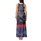 ANZAC Day Melbourne Storm Tank Maxi Dress Military Memorial Aboriginal Indigenous Art