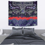 ANZAC Day Melbourne Storm Tapestry Military Memorial Aboriginal Indigenous Art