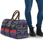 ANZAC Day Melbourne Storm Travel Bag Military Memorial Aboriginal Indigenous Art