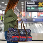 ANZAC Day Melbourne Storm Travel Bag Military Memorial Aboriginal Indigenous Art