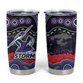 ANZAC Day Melbourne Storm Tumbler Cup Military Memorial Aboriginal Indigenous Art