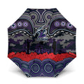 ANZAC Day Melbourne Storm Umbrella Military Memorial Aboriginal Indigenous Art