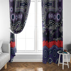 ANZAC Day Melbourne Storm Window Curtain Military Memorial Aboriginal Indigenous Art