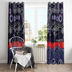 ANZAC Day Melbourne Storm Window Curtain Military Memorial Aboriginal Indigenous Art