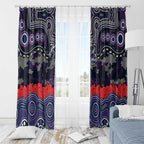 ANZAC Day Melbourne Storm Window Curtain Military Memorial Aboriginal Indigenous Art