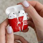 Sydney Swans AirPods Case Modern Geometric Sports Graphic Style