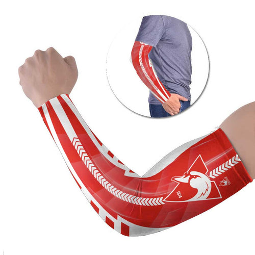 Personalized Sydney Swans Arm Sleeves Modern Geometric Sports Graphic Style
