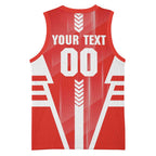 Personalized Sydney Swans Basketball Jersey Modern Geometric Sports Graphic Style