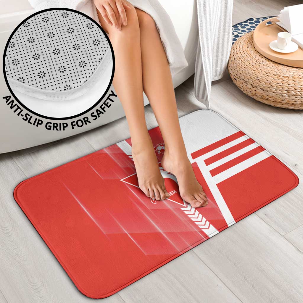 Sydney Swans Bathroom Set Modern Geometric Sports Graphic Style