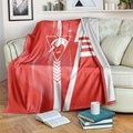 Sydney Swans Blanket Modern Geometric Sports Graphic Style