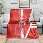 Sydney Swans Blanket Modern Geometric Sports Graphic Style