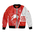 Personalized Sydney Swans Bomber Jacket Modern Geometric Sports Graphic Style