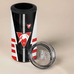 Personalized Sydney Swans 4 in 1 Can Cooler Tumbler Modern Geometric Sports Graphic Style