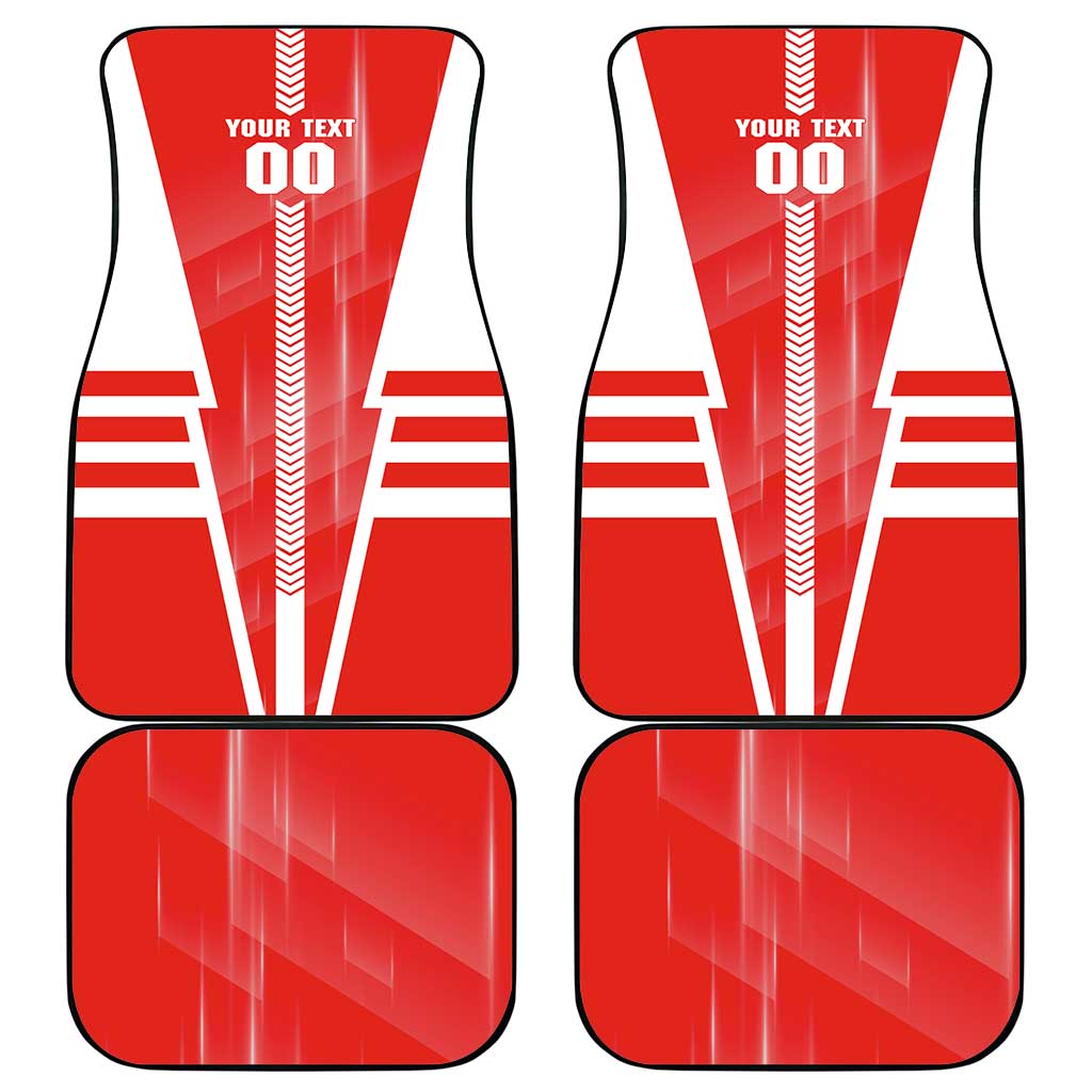 Personalized Sydney Swans Car Mats Modern Geometric Sports Graphic Style