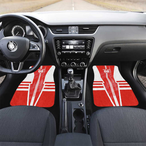 Personalized Sydney Swans Car Mats Modern Geometric Sports Graphic Style