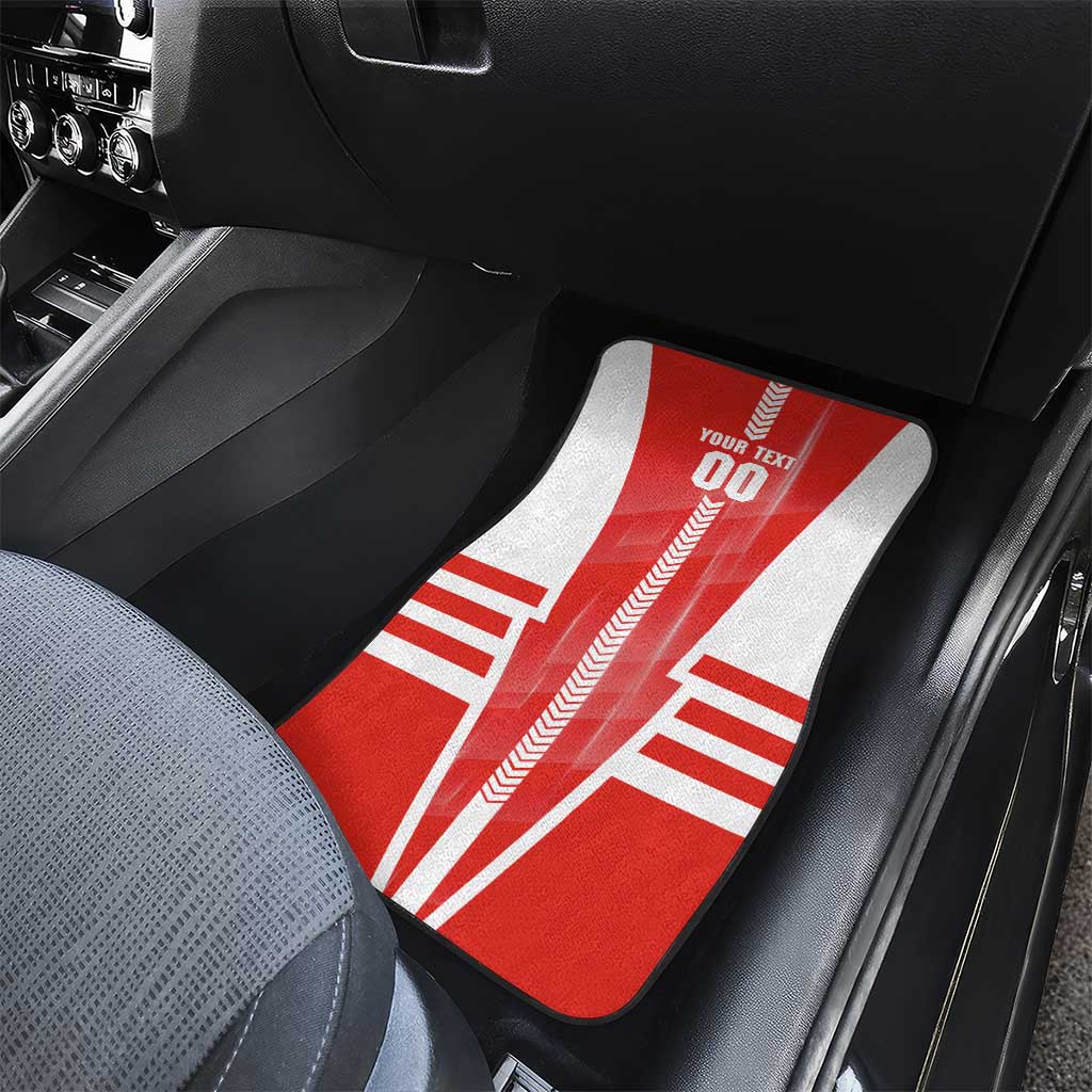 Personalized Sydney Swans Car Mats Modern Geometric Sports Graphic Style