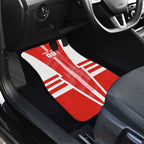 Personalized Sydney Swans Car Mats Modern Geometric Sports Graphic Style