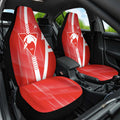 Sydney Swans Car Seat Cover Modern Geometric Sports Graphic Style
