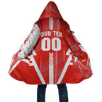 Personalized Sydney Swans Cloak Modern Geometric Sports Graphic Style