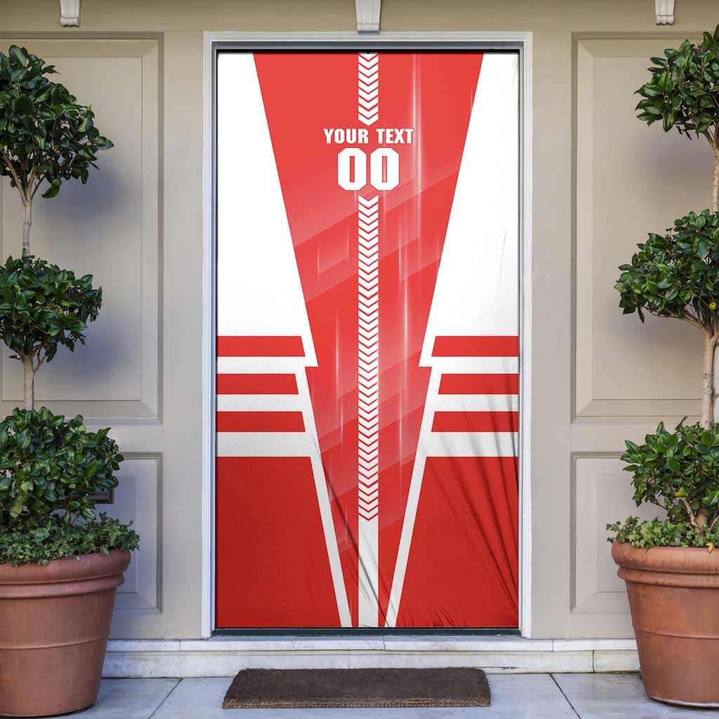 Personalized Sydney Swans Door Cover Modern Geometric Sports Graphic Style