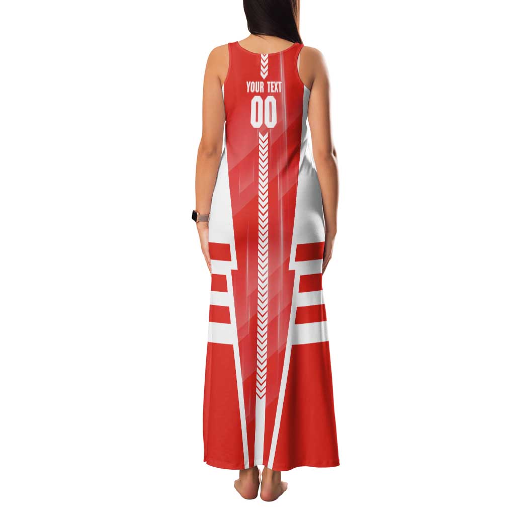 Personalized Sydney Swans Family Matching Tank Maxi Dress and Hawaiian Shirt Modern Geometric Sports Graphic Style