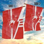 Sydney Swans Garden Flag Modern Geometric Sports Graphic Style