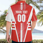 Personalized Sydney Swans Hawaiian Shirt Modern Geometric Sports Graphic Style