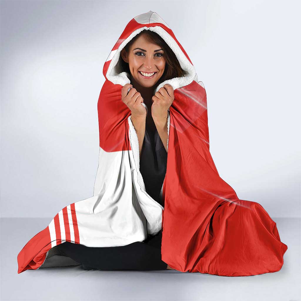 Sydney Swans Hooded Blanket Modern Geometric Sports Graphic Style