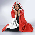 Sydney Swans Hooded Blanket Modern Geometric Sports Graphic Style