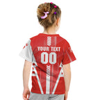 Personalized Sydney Swans Kid T Shirt Modern Geometric Sports Graphic Style
