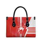 Sydney Swans Leather Bag Modern Geometric Sports Graphic Style