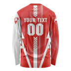 Personalized Sydney Swans Long Sleeve Shirt Modern Geometric Sports Graphic Style