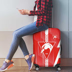 Sydney Swans Luggage Cover Modern Geometric Sports Graphic Style