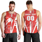 Personalized Sydney Swans Men Tank Top Modern Geometric Sports Graphic Style
