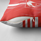 Sydney Swans Pillow Cover Modern Geometric Sports Graphic Style