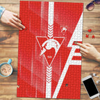 Sydney Swans Puzzle Modern Geometric Sports Graphic Style