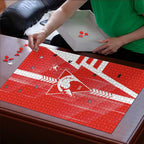 Sydney Swans Puzzle Modern Geometric Sports Graphic Style