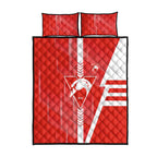 Sydney Swans Quilt Bed Set Modern Geometric Sports Graphic Style
