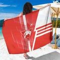 Sydney Swans Sarong Modern Geometric Sports Graphic Style