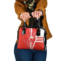 Sydney Swans Shoulder Handbag Modern Geometric Sports Graphic Style