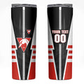 Personalized Sydney Swans Skinny Tumbler Modern Geometric Sports Graphic Style