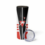 Personalized Sydney Swans Skinny Tumbler Modern Geometric Sports Graphic Style