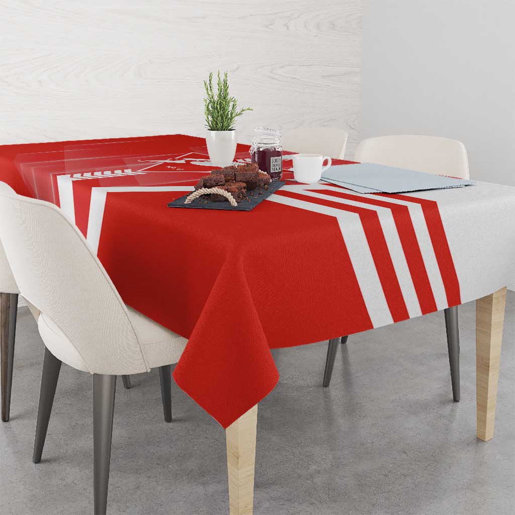 Sydney Swans Tablecloth Modern Geometric Sports Graphic Style