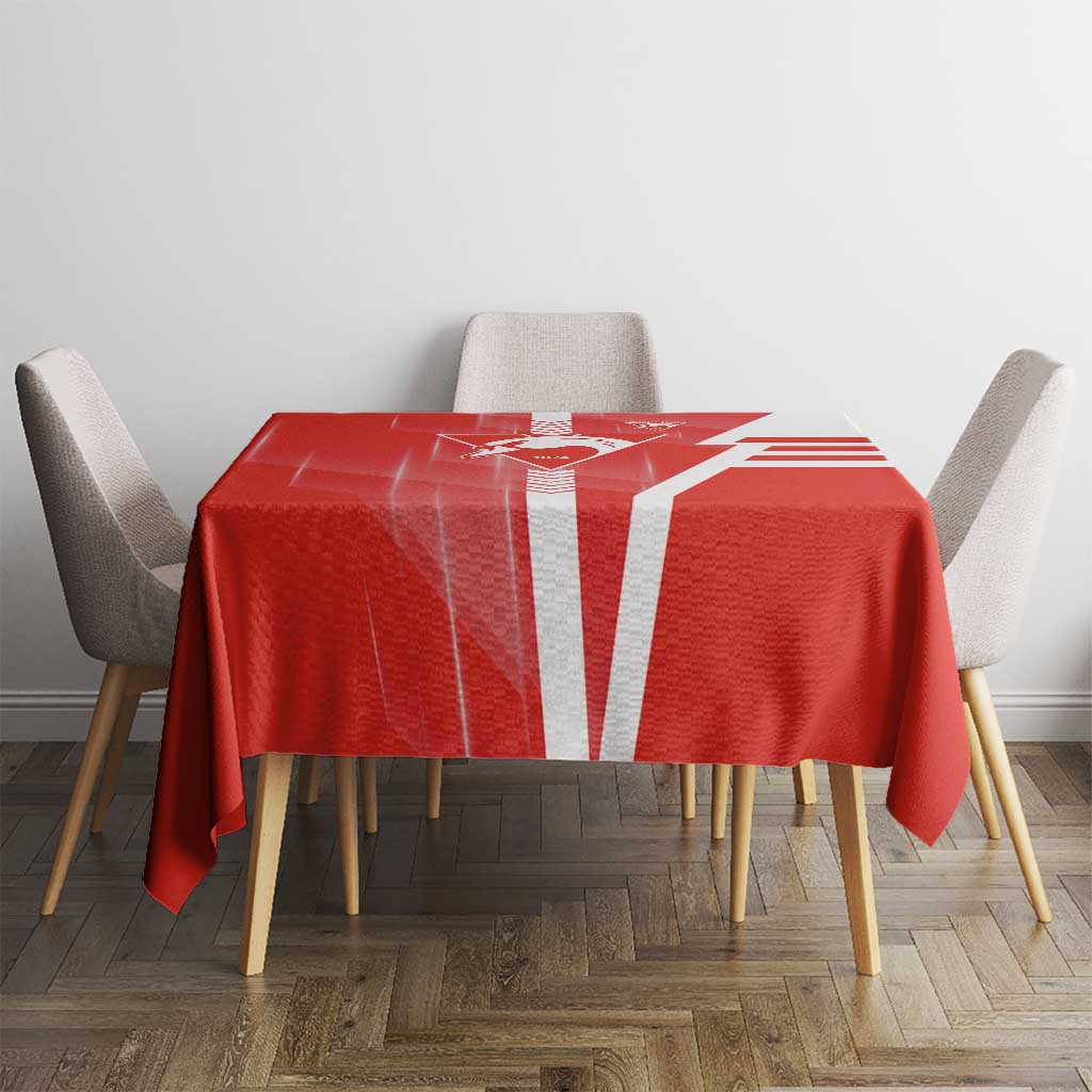 Sydney Swans Tablecloth Modern Geometric Sports Graphic Style