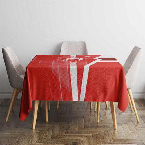 Sydney Swans Tablecloth Modern Geometric Sports Graphic Style