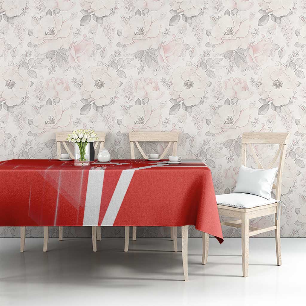 Sydney Swans Tablecloth Modern Geometric Sports Graphic Style