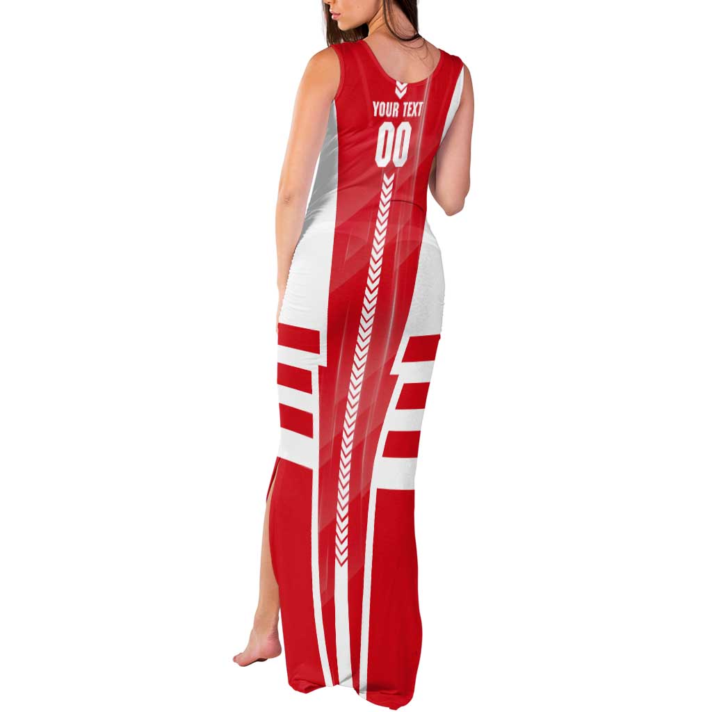 Personalized Sydney Swans Tank Maxi Dress Modern Geometric Sports Graphic Style