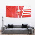 Sydney Swans Tapestry Modern Geometric Sports Graphic Style
