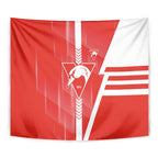 Sydney Swans Tapestry Modern Geometric Sports Graphic Style